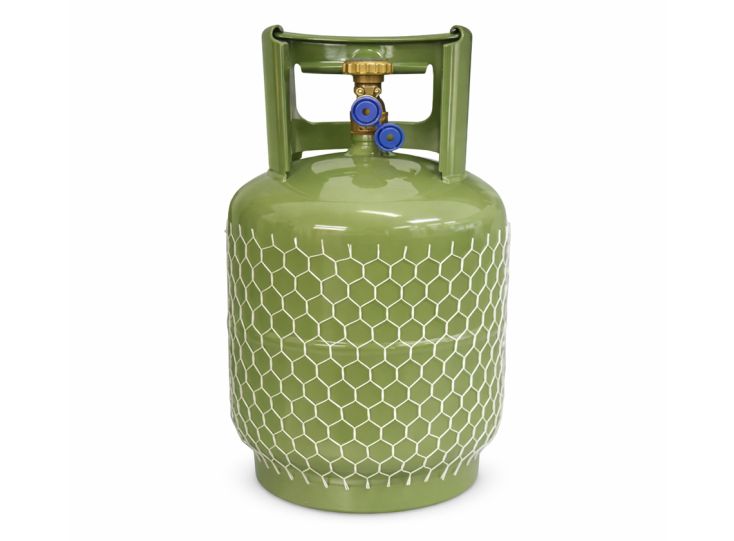 Groene gasfles - 2,5 kg