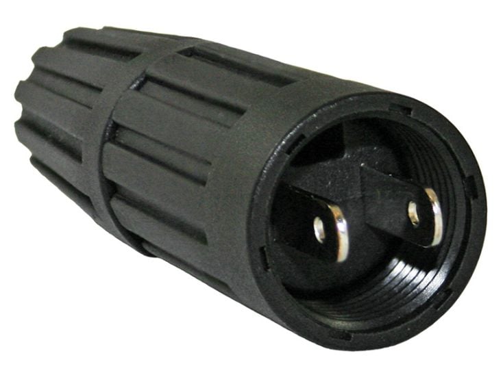 Haba bajonet sluitende 12 Volt stekker