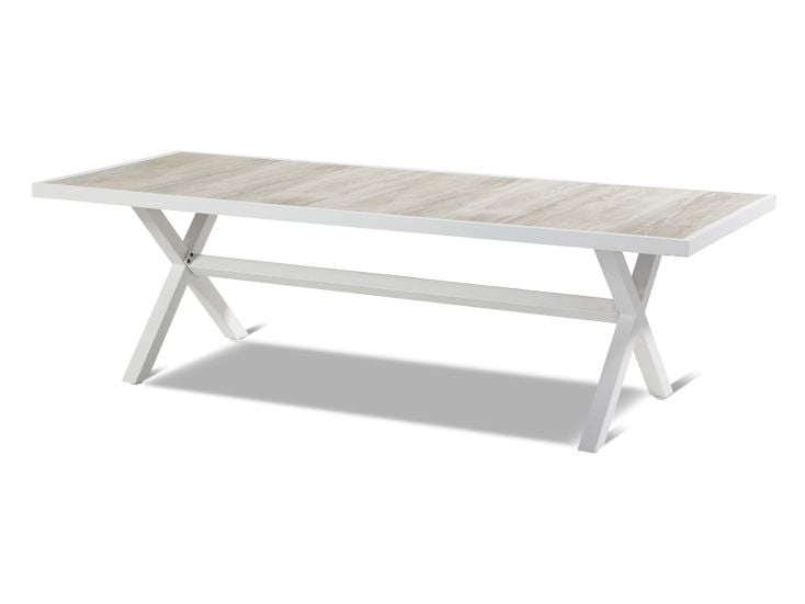 Hartman Canterbury White 247 x 96 tuintafel Hartman Canterbury White 247 x 96 tuintafel
