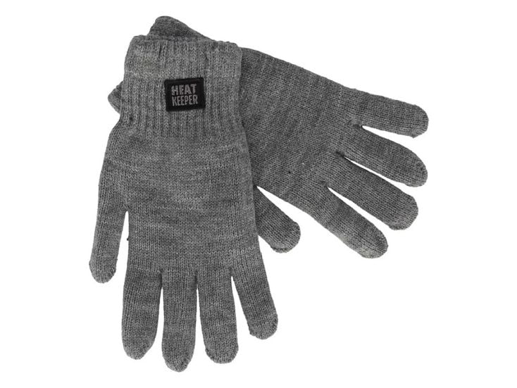 Heatkeeper Grey heren thermo handschoenen