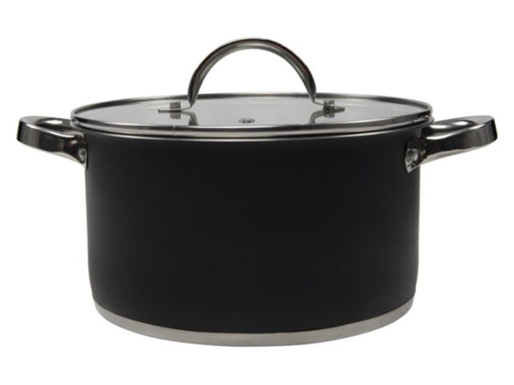 RVS ø 24 cm Black kookpan