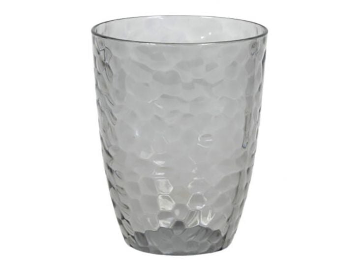 Transparant grijs Ø8.50 cm glas