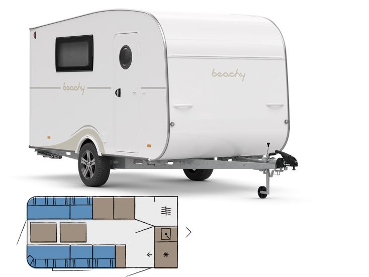 Hobby Beachy 420 2024 caravan