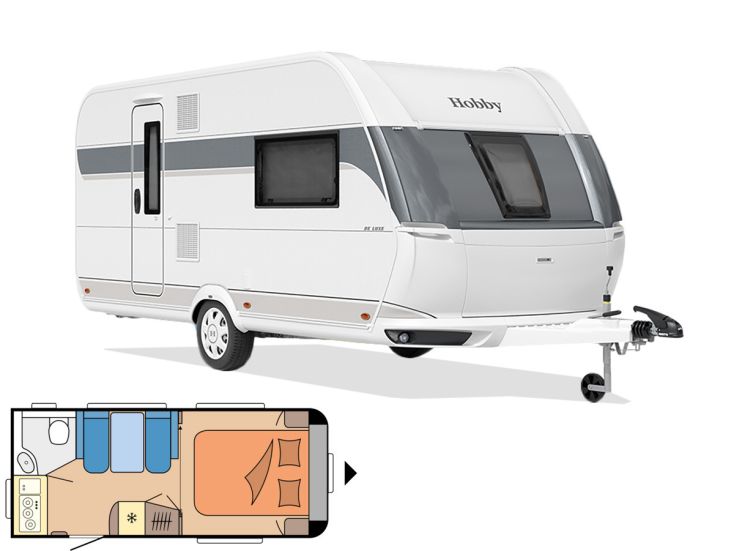 Hobby De Luxe 460 SFf 2025 caravan