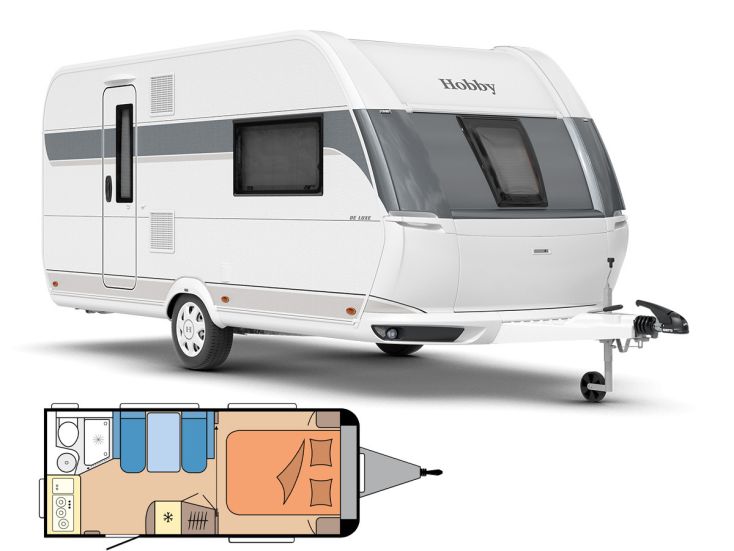 Hobby De Luxe 460 SFF 2026 caravan