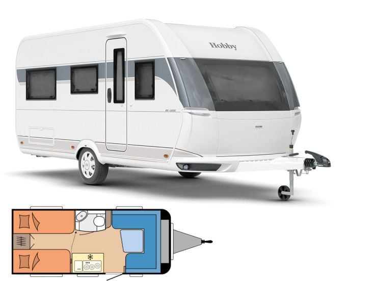 Hobby De Luxe 460 LU 2025 caravan