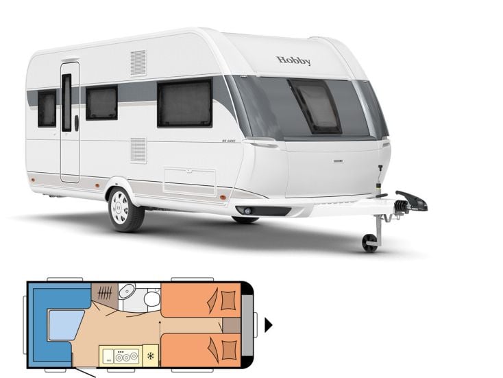 Hobby De Luxe 495 UL 2025 caravan