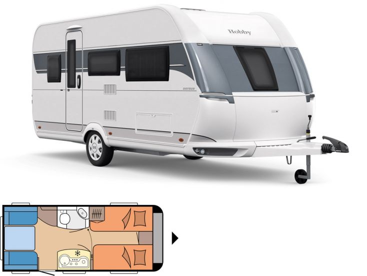 Hobby OnTour 460 DL caravan