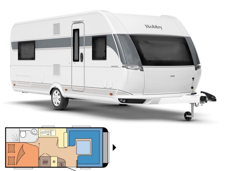 Hobby Prestige 560 FC 2024 caravan