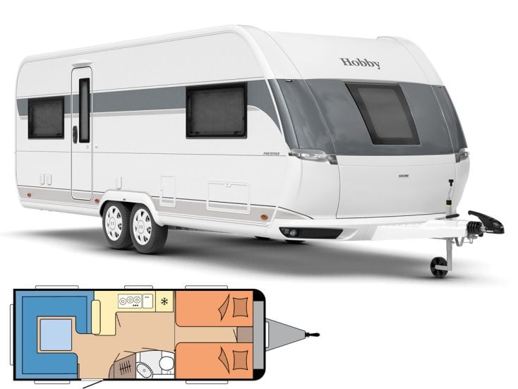 Hobby Prestige 620 CL 2025 caravan