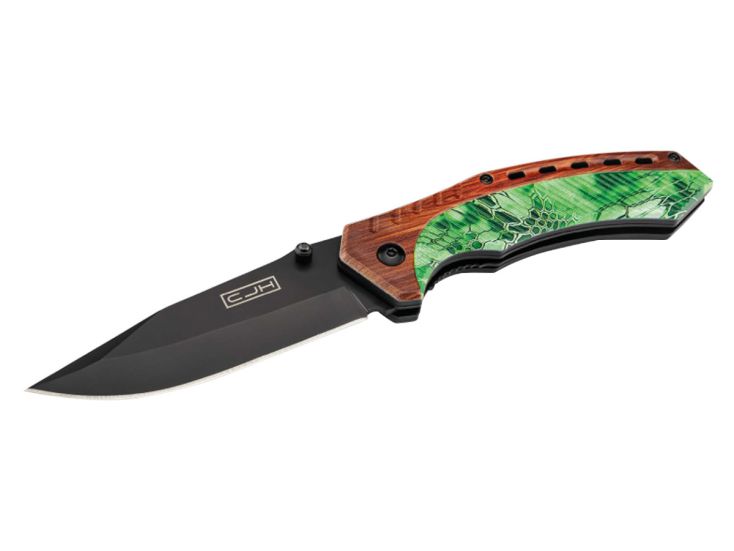Homeij Herbertz Wood Camo zakmes
