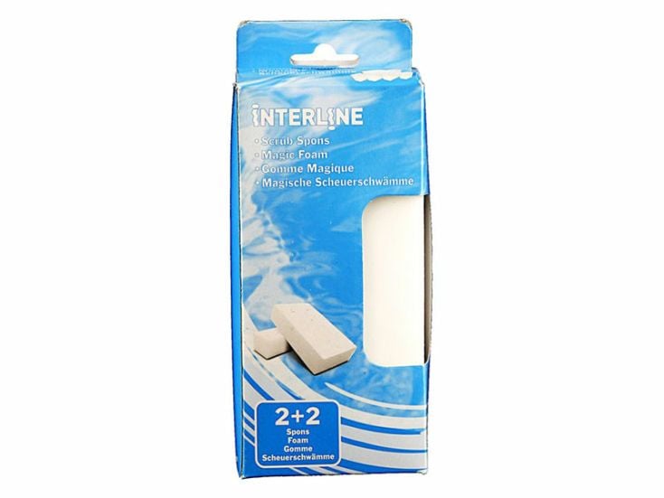 Interline zwembad scrub sponzen