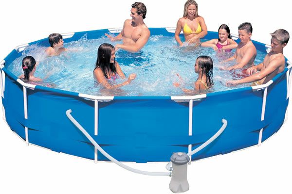 Intex 366 cm frame zwembad - inclusief pomp