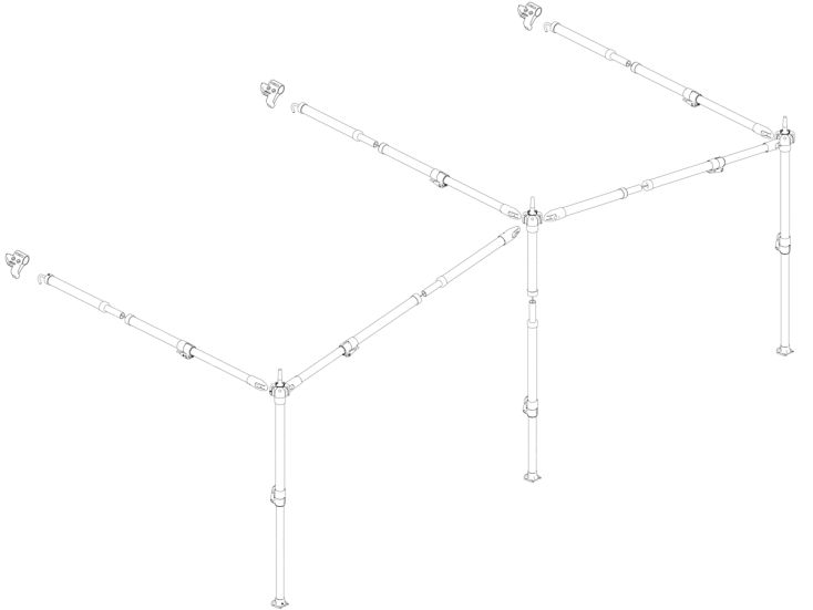 Tweedekans Isabella Eclipse CarbonX G18/G19 luifelframe