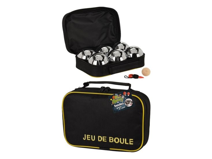 Jeu de boules set met draagtas