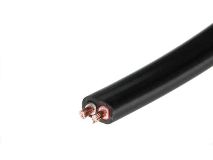 Kabel 2-aderig - 2x0.75mm² 5m