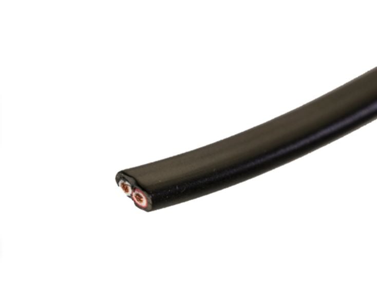 Kabel 2-aderig - 2x1.0mm² 5m