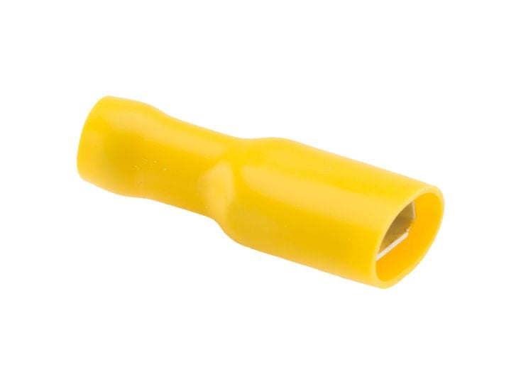 Kabelschoen 9,5 x 1,2 mm (5 stuks) - yellow