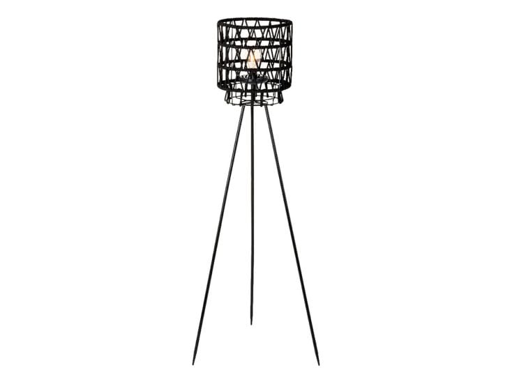 Lumineo Black solar vloerlamp