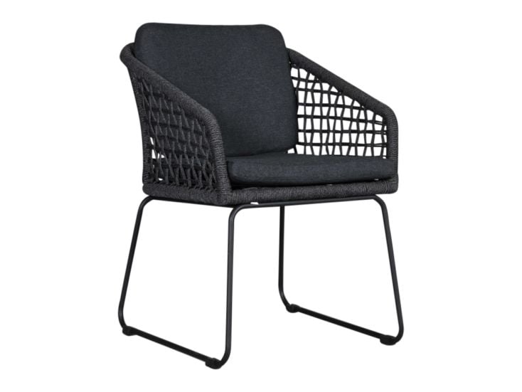 Outdoor Feelings Kentucky diningstoel - Lava grey