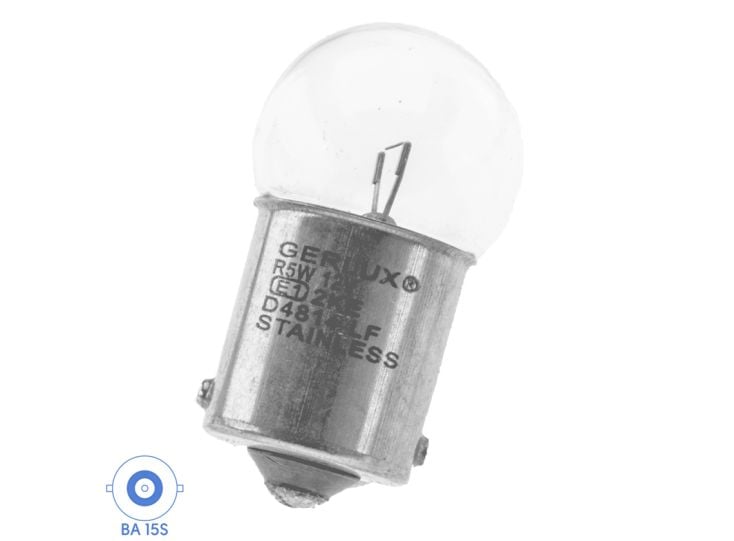 Lamp 2 x 12V 5W BA 15S