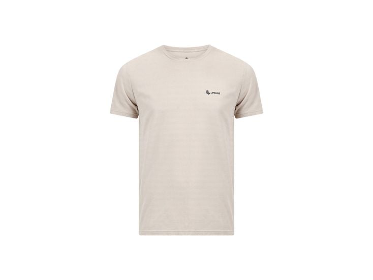 Life-Line Morvan Knitted Stripe heren shirt - Beige