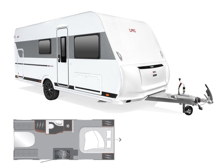 LMC Style 450 D Special Edition 2025 caravan