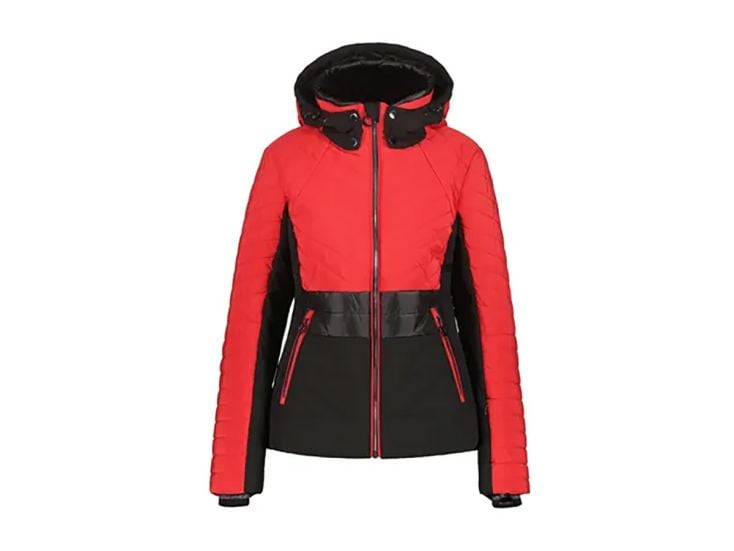 Luhta Hakula dames ski jas - Cranberry