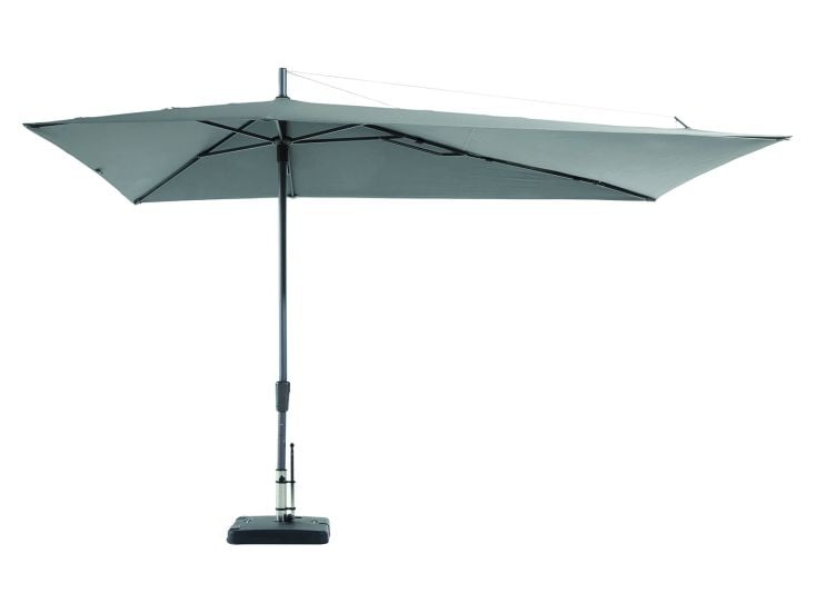 Madison Asymetriq Sideway 360 x 220 cm parasol - Light grey