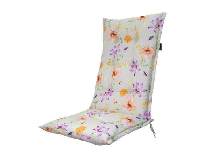 Madison Florina Purple hoge rug tuinkussen