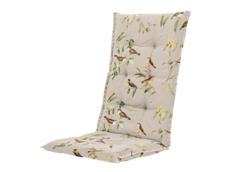 Madison Aria natural hoge rug tuinkussen