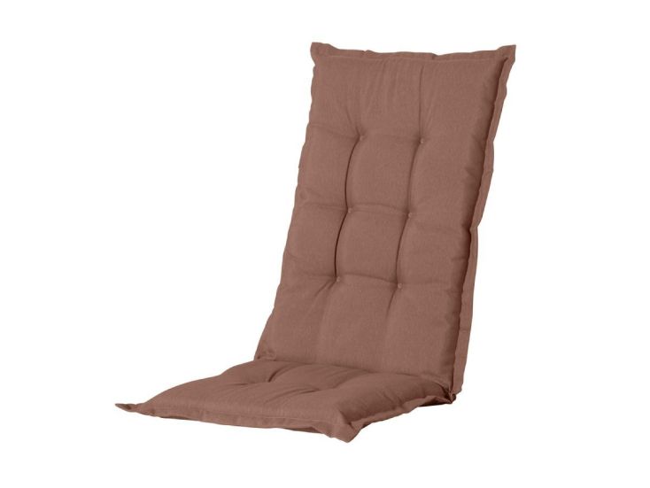 Madison Panama mocca hoge rug tuinkussen