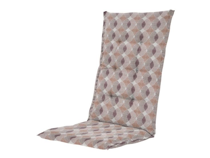 Madison Rae mocca hoge rug tuinkussen