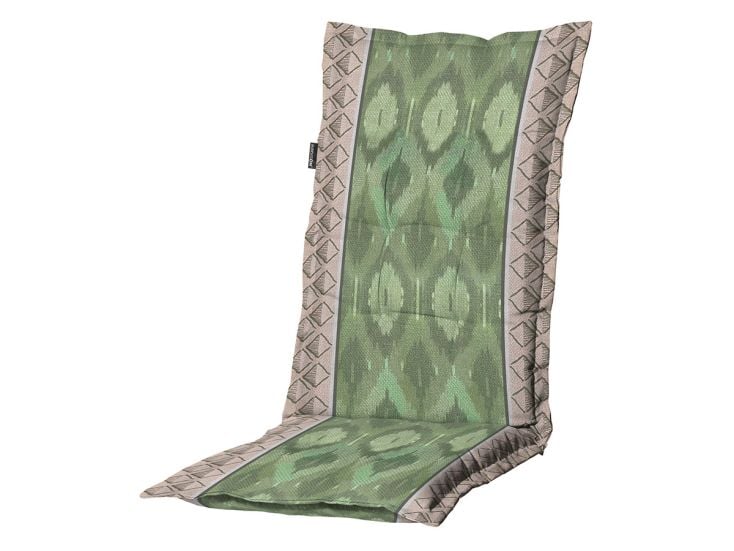 Madison Ikatin green hoge rug tuinkussen
