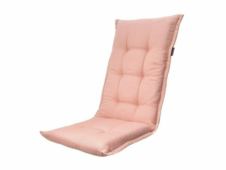 Madison Napels Salmone hoge rug outdoor tuinkussen