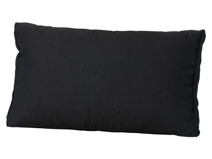 Madison Luxe Rib Black 73 x 43 cm loungekussen - Rugkussen