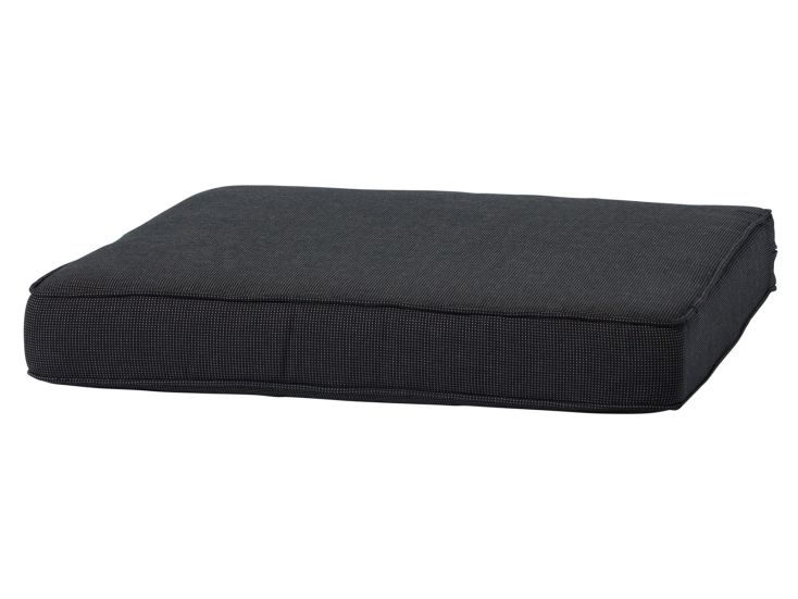 Madison Lounge Luxe zit Rib Black 60x60