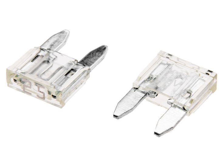 Set mini steekzekeringen 25 A