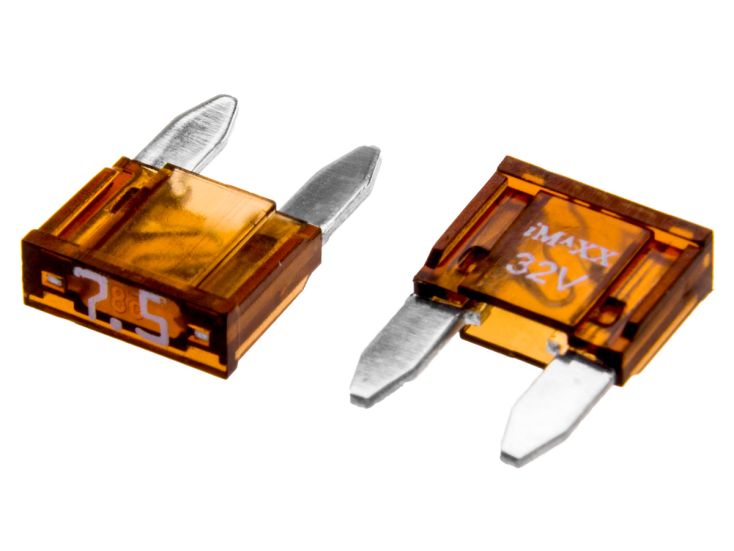 BBA set mini steekzekeringen 7,5 A