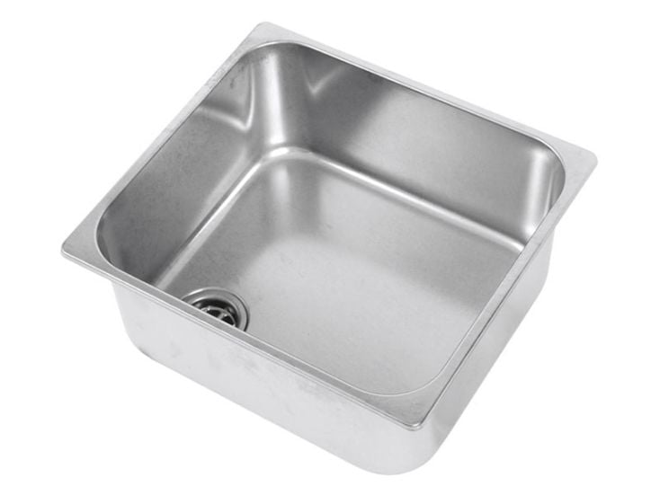 NavyLoad 35 x 32 cm wasbak - silver