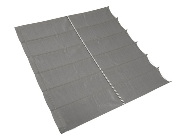NC Outdoor 2,9 x 4,0 harmonica schaduwdoek - Antraciet