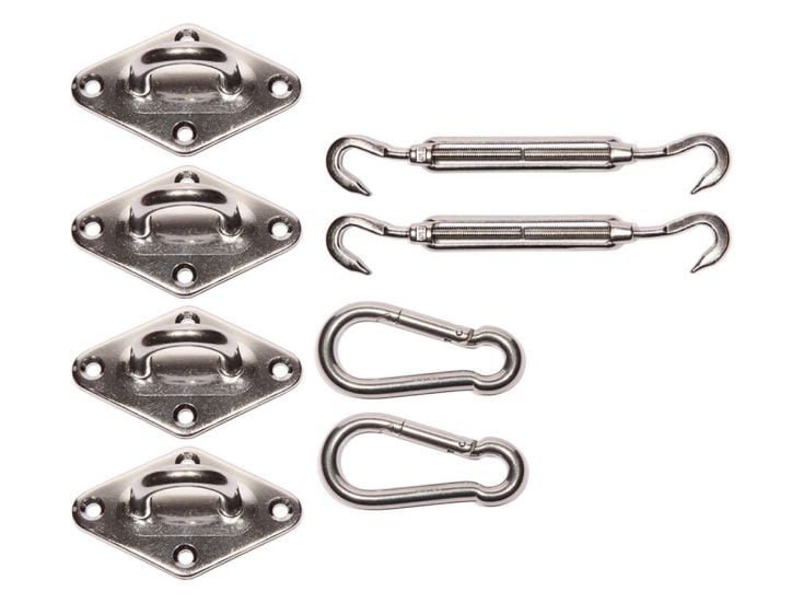 NC Outdoor vierkant bevestigingsset