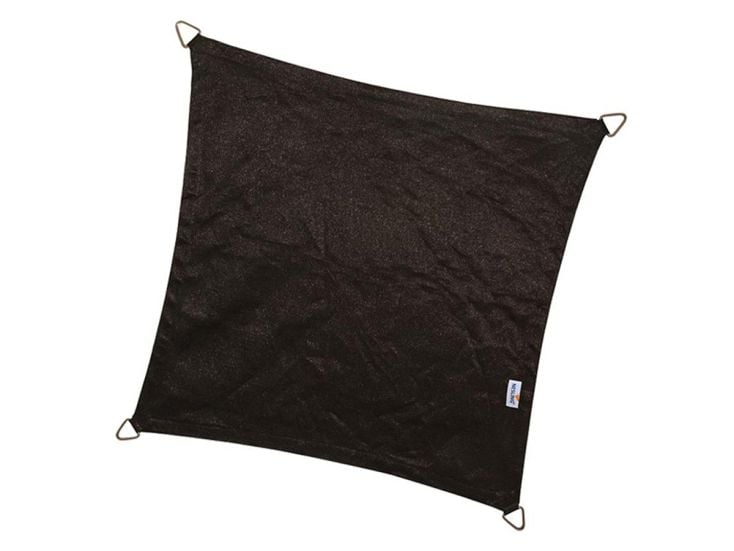 Platinum Coolfit 3,6 x 3,6m vierkant schaduwdoek - Zwart