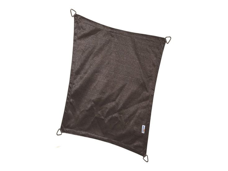Platinum Coolfit 3x4m rechthoekig schaduwdoek - Antraciet