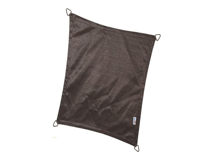 Platinum Coolfit 3x5m rechthoekig schaduwdoek - Antraciet