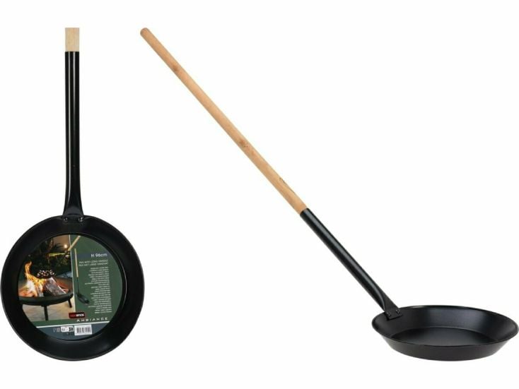 Ambiance non stick lang handvat bbq pan