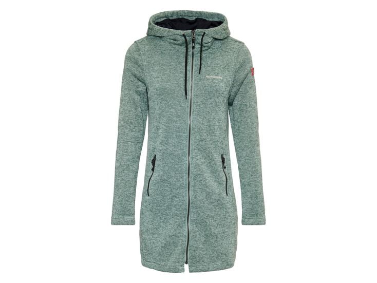 Nordberg Ada Herbal Green Melange dames fleecevest