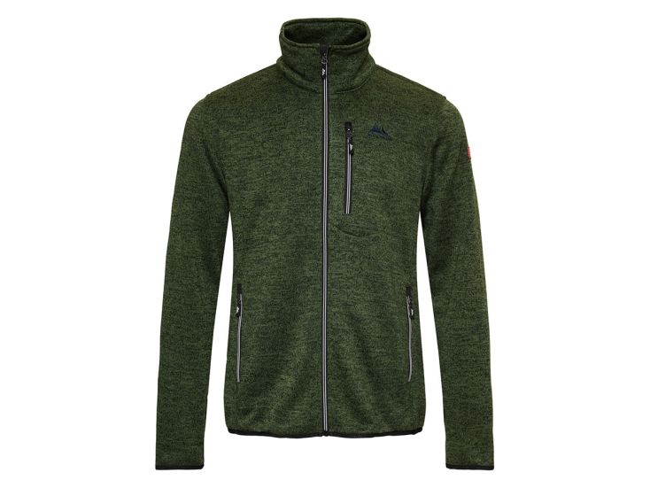 Nordberg Benjamin Green Melange heren fleecevest