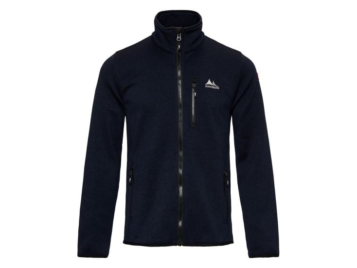 Nordberg Frank Navy Melange heren fleecevest
