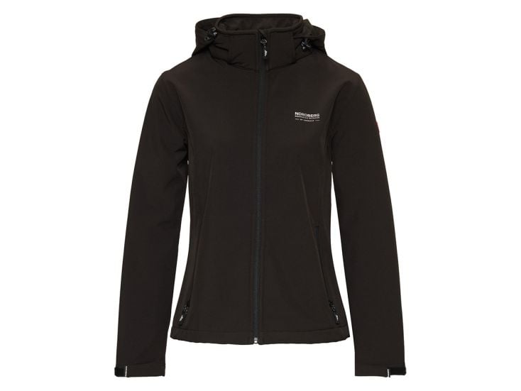Nordberg Ingrida Black dames softshell jas